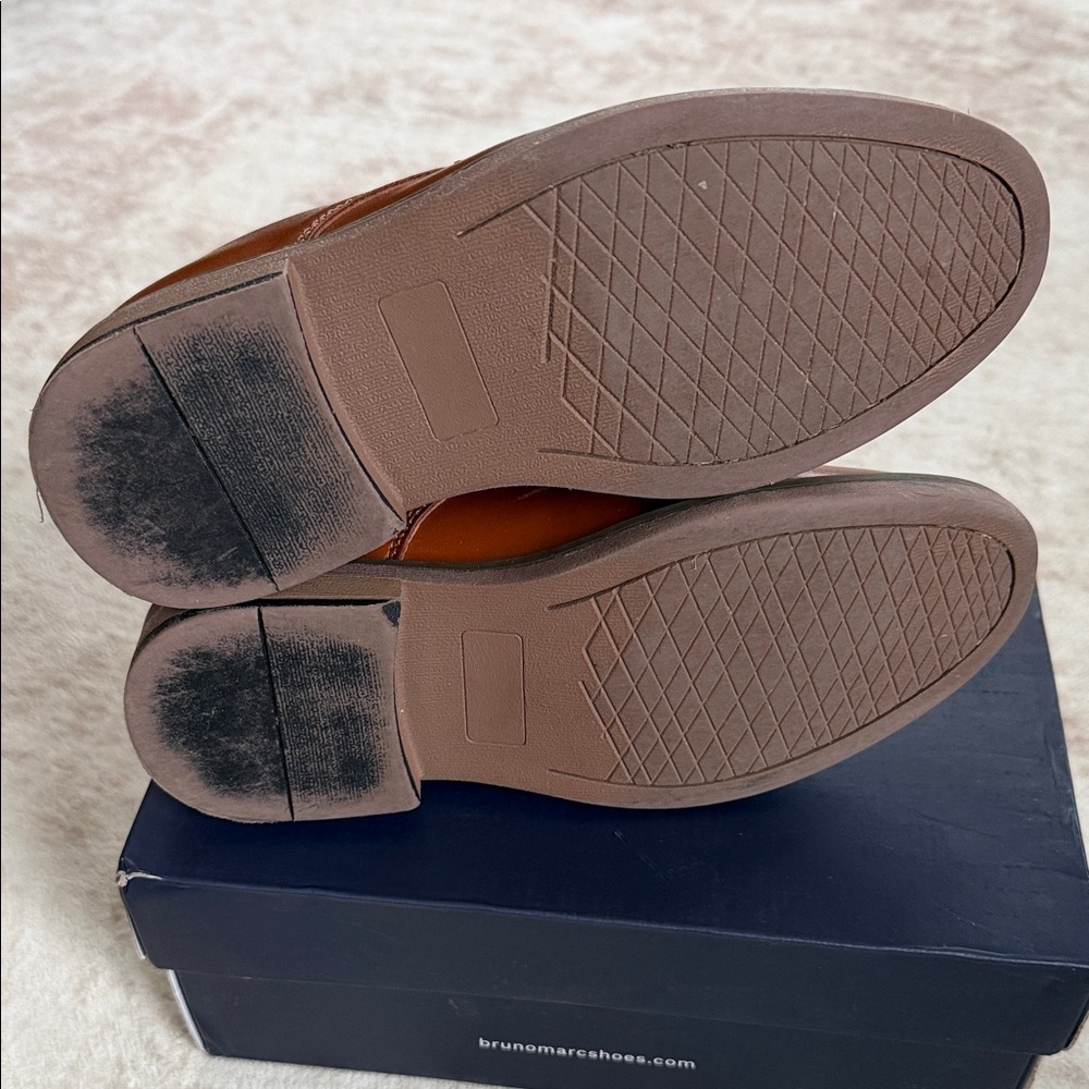 Bruno Marc Kids' Brown Dress Shoes - Picture 7 of 10